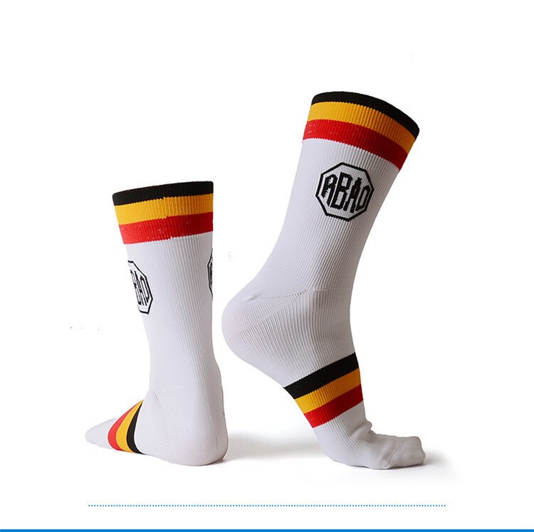 Quick-dry Striped Basketball Socks Breathable