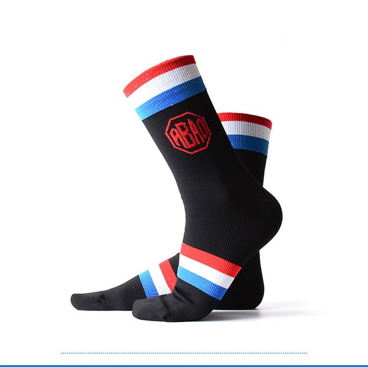 Quick-dry Striped Basketball Socks Breathable