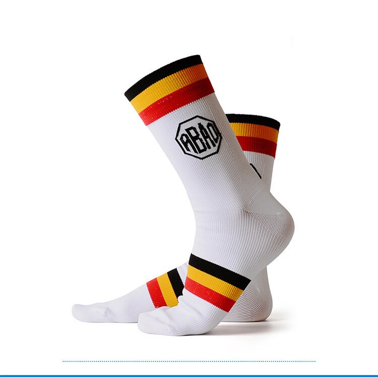 Quick-dry Striped Basketball Socks Breathable