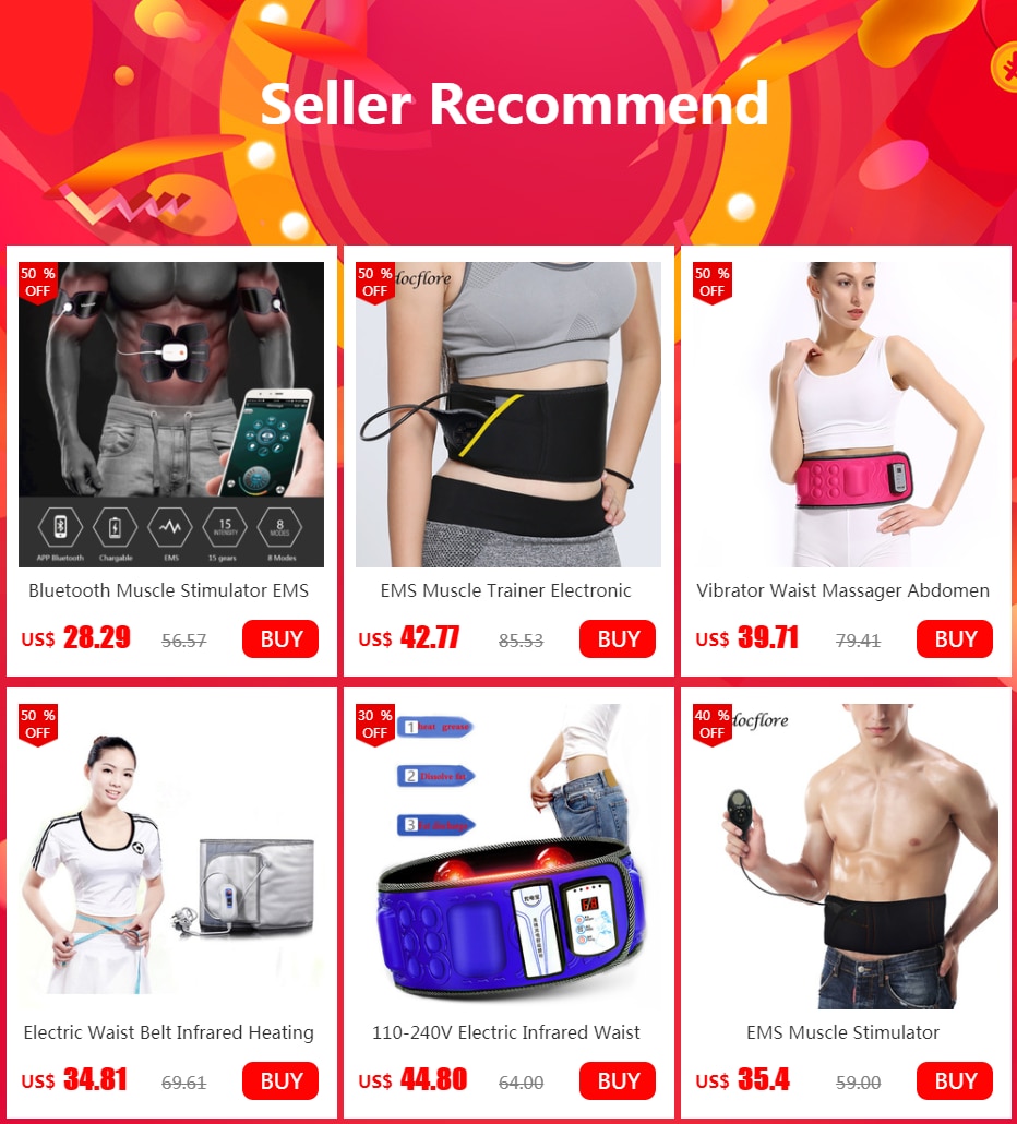Abdominal Muscle Trainer EMS Electric Stimulator Massager Fat Burning Fitness Bodybuilding Pain Therapy Machine Diet Equipment
