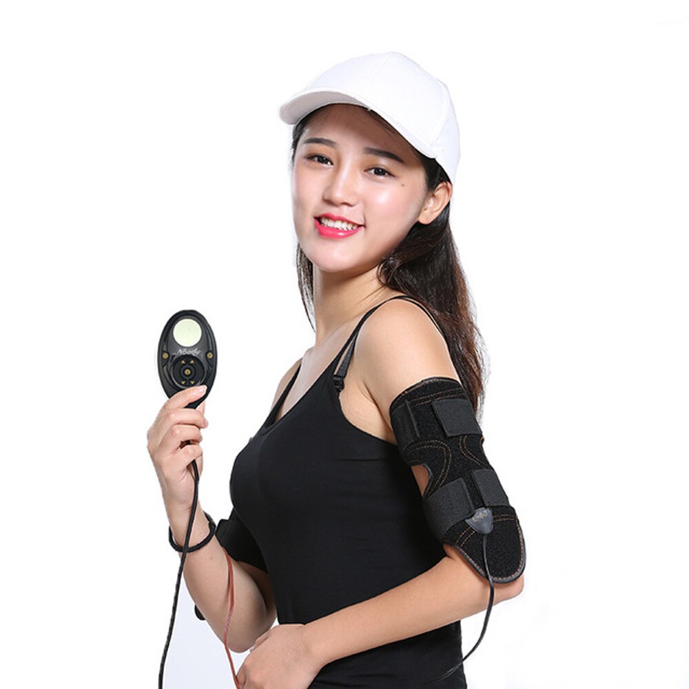 Electric EMS Muscle Stimulator Arm Thigh Fitness Belt Calf Slimming Electrostimulator Lose Weight Bodybuilding Massage Machine