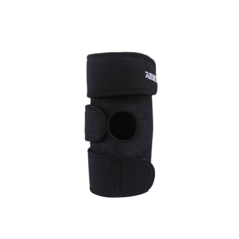 Aolikes Adjustable Knee Patella Support Brace Sleeve Wrap Cap Stabilizer Sports Climbing Basketball Knee Protector Care Portable