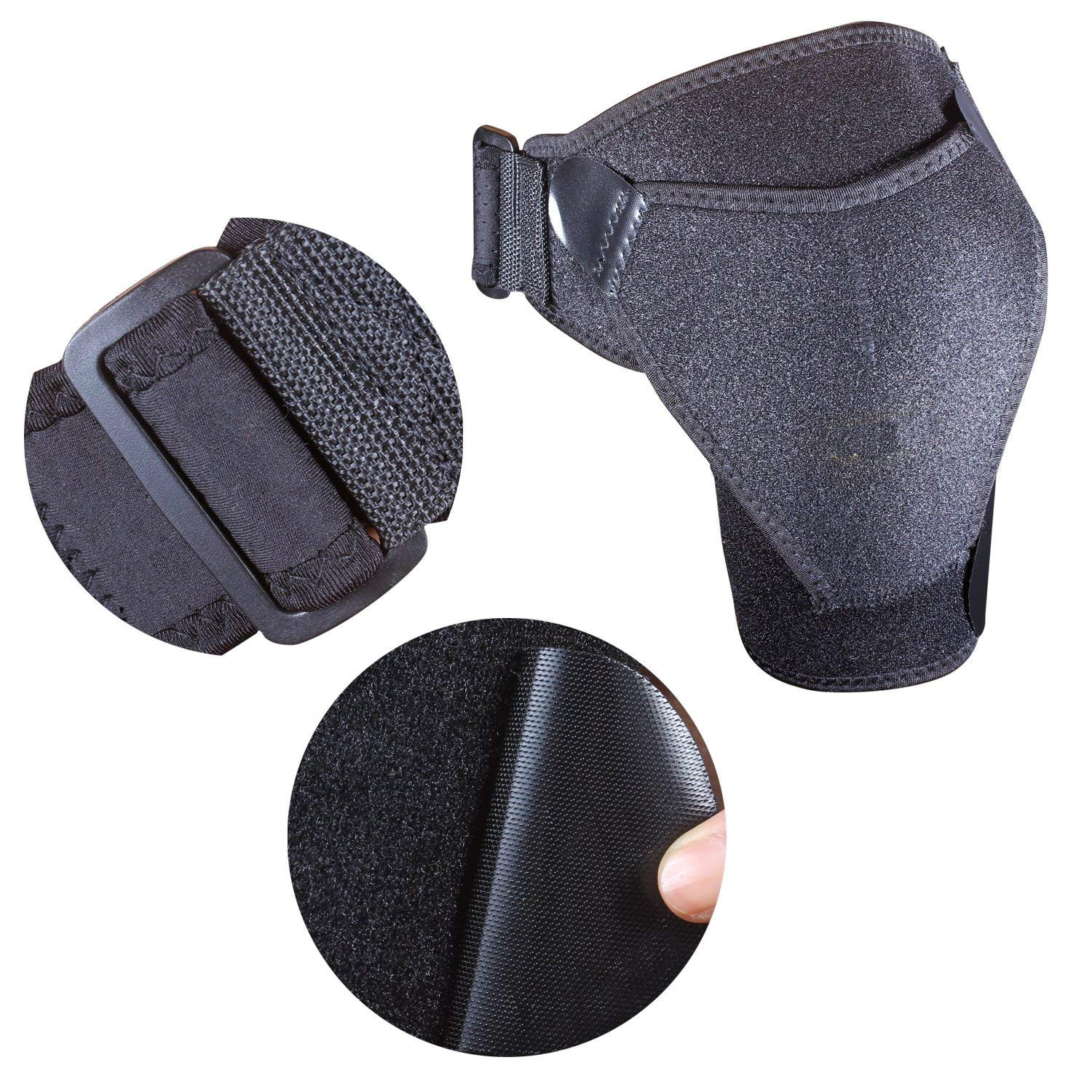 Shoulder Brace with Pressure Pad  Neoprene Shoulder Support Shoulder Pain Ice Pack Shoulder Compression Sleeve