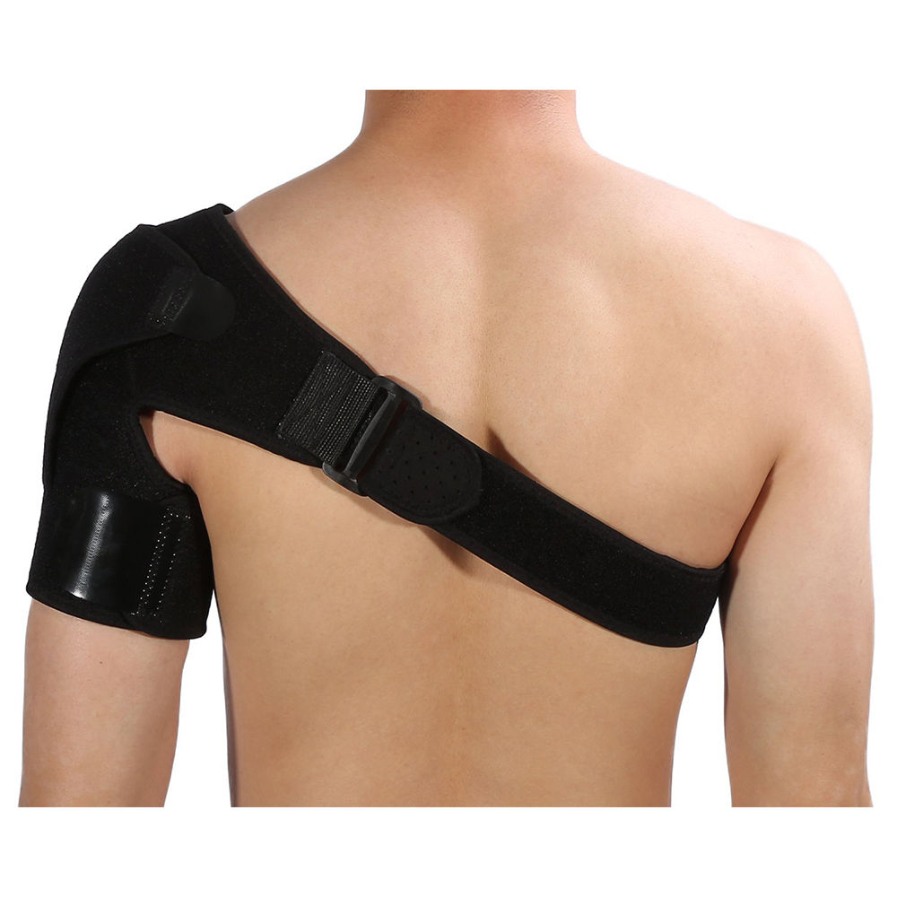 Adjustable Left/Right Shoulder Support Bandage Protector Brace Joint Pain Injury Shoulder Strap Guard Strap Wrap Belt