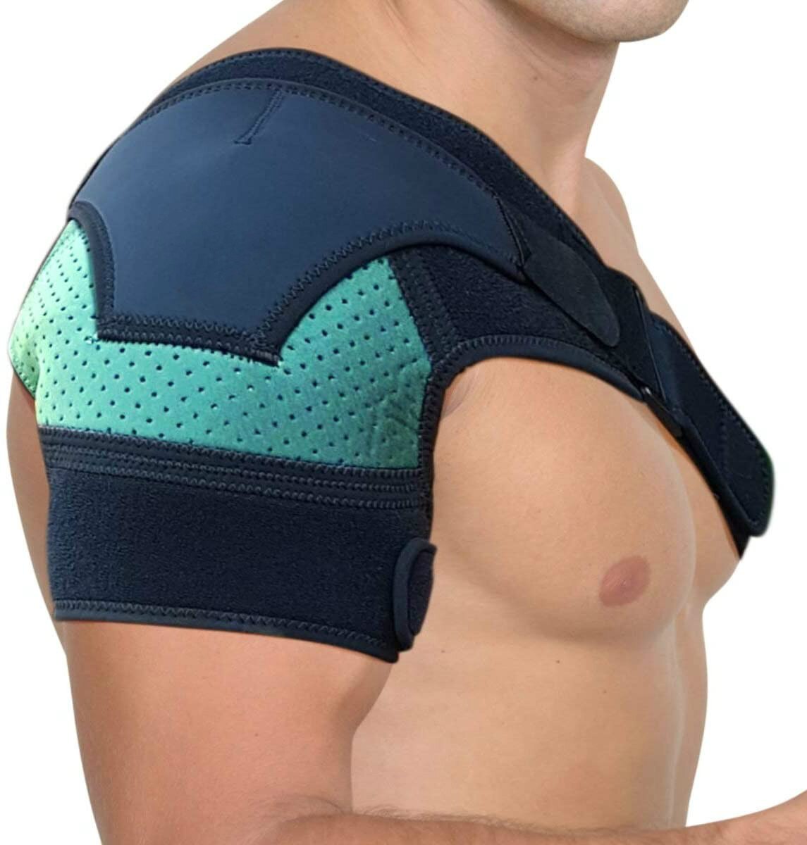 Left or Right Arm Shoulder Brace  Men and Women Compression Support for Torn Rotator Cuff and Other  Injuries  Shoulder brace