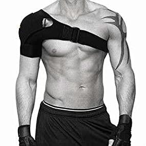 Left or Right Arm Shoulder Brace  Men and Women Compression Support for Torn Rotator Cuff and Other  Injuries  Shoulder brace