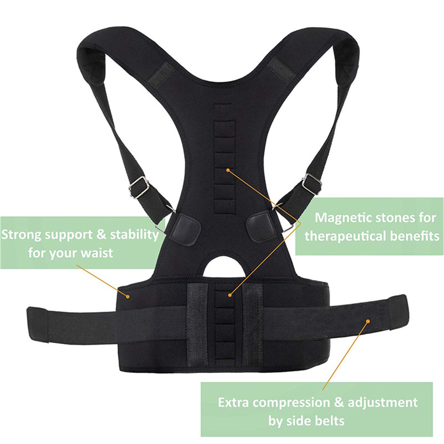 Magnetic Therapy Posture Corrector Brace Supporter Shoulder Back Support Belt Menwomen Braces and Support Belt Shoulder Posture Magnetic Therapy Posture Corrector Brace Supporter Shoulder Back Support Belt Menwomen Braces and Support Belt Shoulder Posture