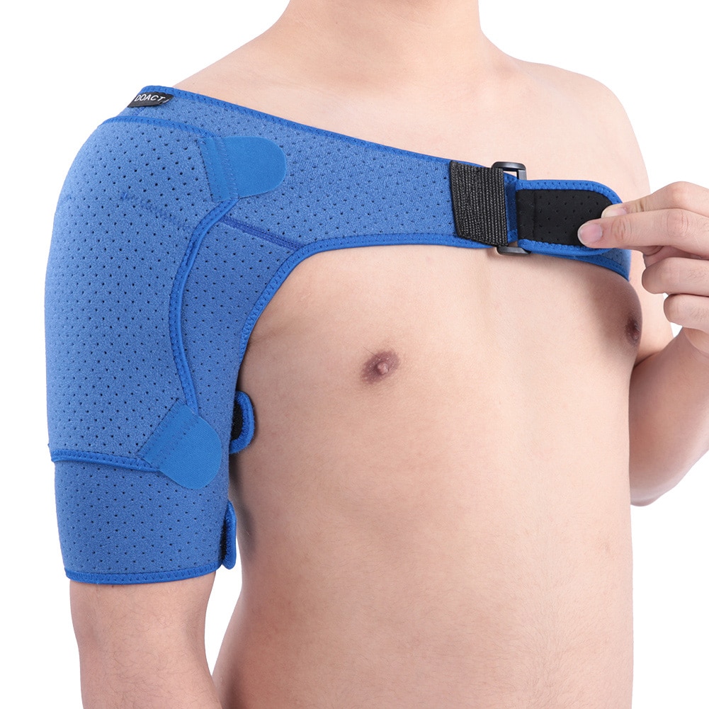 Adjustable Pressurized Support Shoulder Brace for Men and Women Relieves Pain for Rotator Cuff Dislocated Joint Sport Injury S L