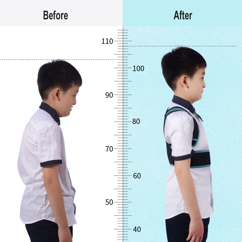 Adjustable Children Posture Corrector Back Support Belt Kid Boy Girl Orthopedic Corset Spine Back Lumbar Shoulder Braces Health