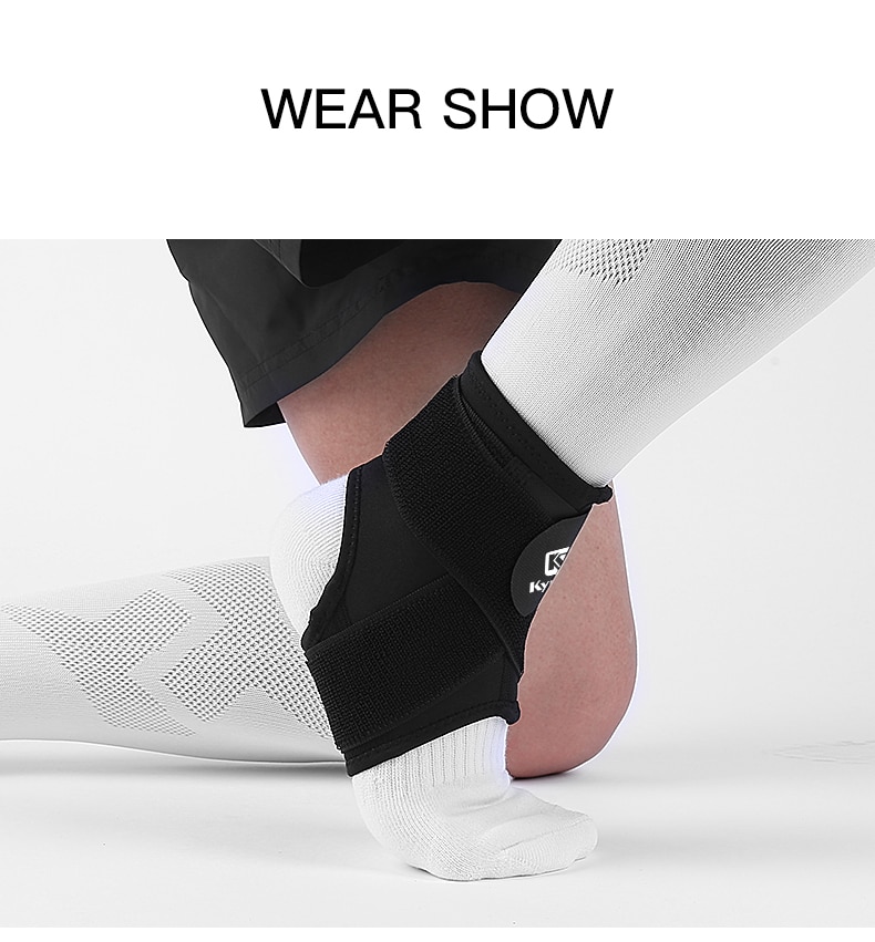 Kyncilor 1 PCS 3D Compression Ankle Strap Gym Ankle Support Brace Basketball Volleyball Fitness Heel Protector Sport Ankle Brace