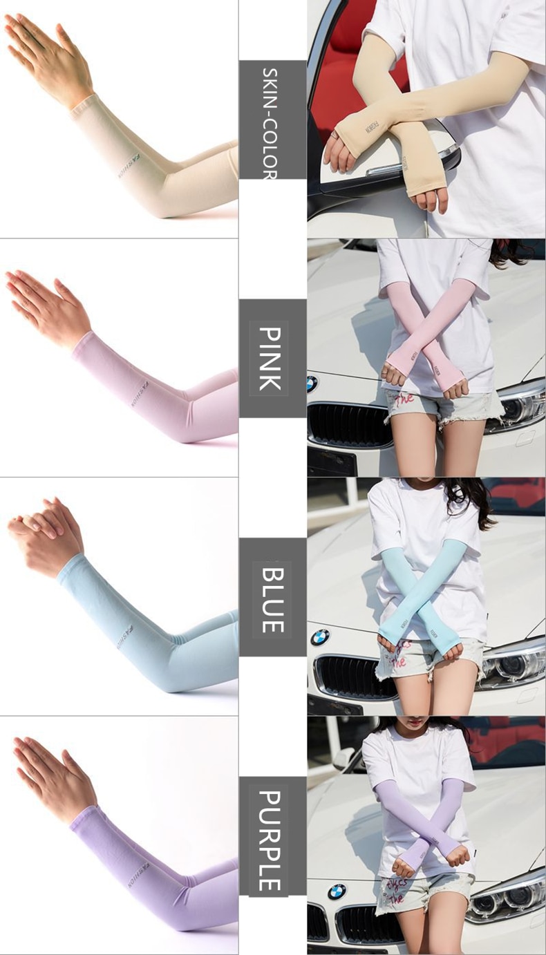 Arm Sleeve Sun Protection Ice Sleeves Bike Cycling For Men Women Silk Sunscreen Cover Hand Outdoor Sports Mangas рукава втулка Arm Sleeve Sun Protection Ice Sleeves Bike Cycling For Men Women Silk Sunscreen Cover Hand Outdoor Sports Mangas рукава втулка